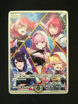 White Cheer -Hololive Official Card Game Promo- World Tour (AnimeNYC)(hY01-008) - Image 1