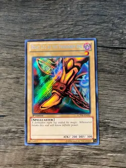 Right Leg of the Fobidden One LCYW-EN302 Secret Rare 1st Edition NM Yugioh Card - Image 1