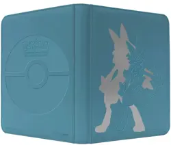 Elite Series Lucario 9 Pocket Zippered PRO Binder for Pokemon Holds 360 Cards - Image 1