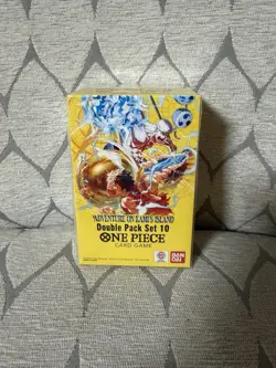 Bandai One Piece Card Game Adventure on Kami's Island Double Pack Set 10 Booster - Image 1