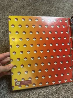 1997 Pokemon pikachu Ash Trading Card Album Vintage 3 Ring Binder vintage READ - Image 5