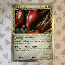 Pokemon Scizor Prime 84/90 Undaunted Ultra Rare Holo Stage 1 2010 Card - Image 1