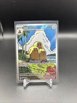 Pokemon TCG Alolan Dugtrio 208/191 Surging Sparks Illustration Rare Holo Card - Image 1