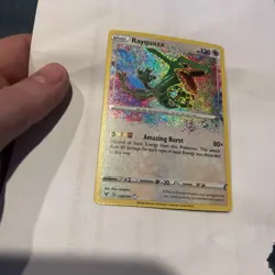 Pokemon TCG SWSH Rayquaza Card 138/185 Amazing Rare Vivid Voltage NM - Image 4