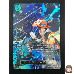 [NM]Portgas D. Ace ONE PIECE Card Japanese EB02-028 R Carrying on His Will 3A10 - Image 1