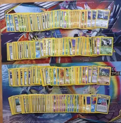 Vintage Pokemon Card Lot WOTC Sets Era Fire 220+ - Image 1
