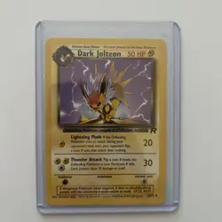 Pokemon Dark Jolteon TCG 1st Edition Non-Holo Card 38/82 - Image 1