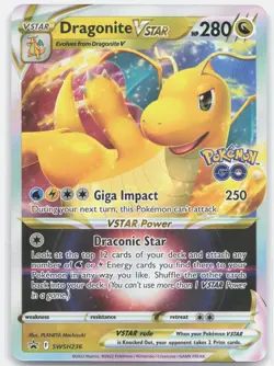 Dragonite VSTAR Promo SWSH: Sword & Shield Promo Cards SWSD Dragon Holofoil SWSH - Image 1
