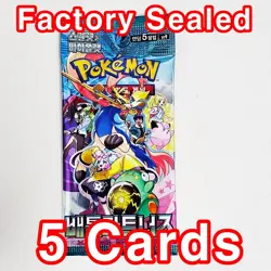 3 PACKS Mega Inferno X Evolving Skies Journey Together Pokemon Cards Booster KOR - Image 4