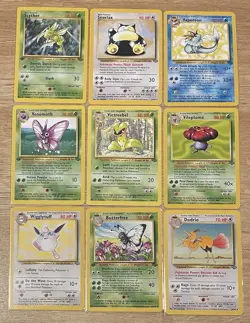 Pokemon WOTC Complete Jungle Non-Holo Set! All 48 Non-H cards! 12 1st edition - Image 5