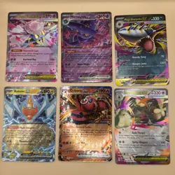 Pokemon Mega Evolution PFL Ex's Set (6 Cards) - Image 1