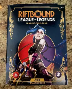 Riftbound League of Legends Trading Card Game: Jinx Champion Deck - Image 1