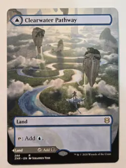 MTG Clearwater Pathway Murkwater Pathway Zendikar Rising 286 Regular Rare - Image 3