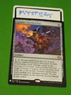 Four Goblin Charbelcher, Mystery Booster 057 Rare, all NM, MTG combo with MDFC - Image 4