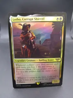 MTG Wizards of the Coast Lotho, Corrupt Shirriff Rare Foil -Legendsonmain - Image 1