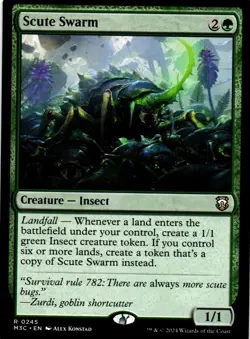 Scute Swarm – Commander: Modern Horizons 3 245 M3C • R - Image 1