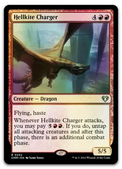 Hellkite Charger #232 (Foil) (NM) Commander Masters CMM Magic MTG - Image 1