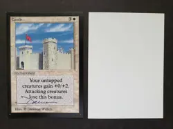 Signed MTG Magic Dameon Willich _ BETA Artist Proof _ CASTLE _ 1/50 VHTF! - Image 2