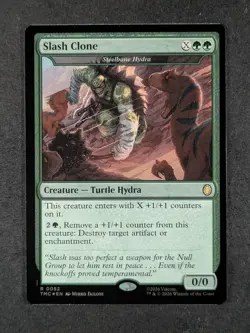2026 Magic: The Gathering SLASH CLONE 0052 TMNT: Eternal Surge Foil Rare English - Image 1
