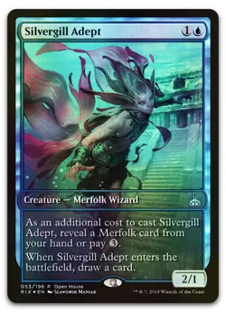 Silvergill Adept #53 (Foil) (NM) Open House OHP Magic MTG - Image 1