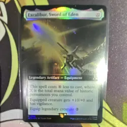 Magic: The Gathering EOE Foil Lot Adagia, Uthros, Scalding Tarn, Excalibur - Image 4