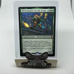 MTG Michelangelo, On the Scene, NM-Mint, English Commander: Teenage Mutant Ninja - Image 1