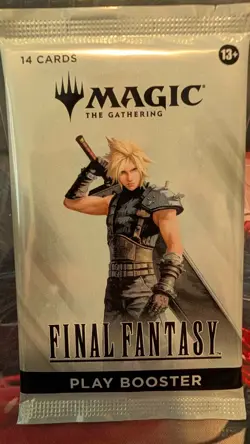 9 Magic the Gathering Final Fantasy Play Booster Packs New & Sealed! - Image 1
