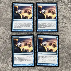 Preordain X4 MTG Duel Decks Venser VS. Koth Magic The Gathering Light Play LP - Image 2