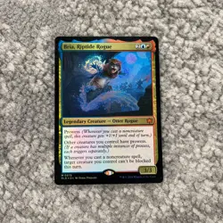 Bria Riptide Rogue FOIL MTG Bloomburrow Magic The Gathering Moderate Play MP - Image 1