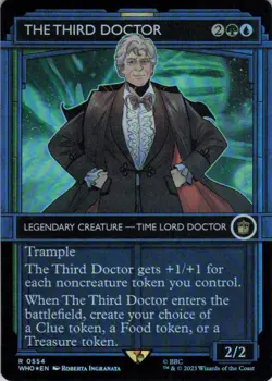 The Third Doctor (Showcase) - Doctor Who (554) - NM Foil - Image 2