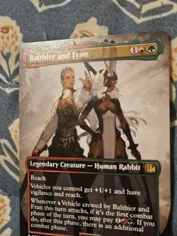 Balthier and Fran (Borderless) - Final Fantasy FIN - Magic MTG - Image 4