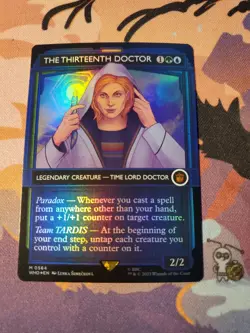 The Thirteenth Doctor (Showcase) Universes Beyond: Doctor Who (564) Foil - MTG - Image 1