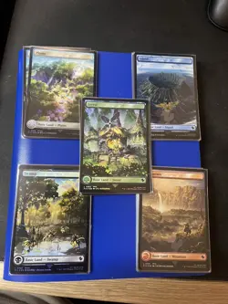 Mtg 30 x Chocobo Track Foil Lands - Image 1