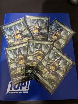 Mtg 30 x Chocobo Track Foil Lands - Image 2