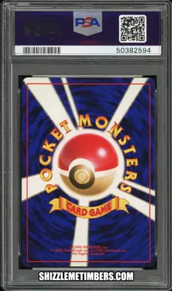 Charizard 6 Japanese Pokemon Holo Base Set 1996 - PSA 8 - Image 2