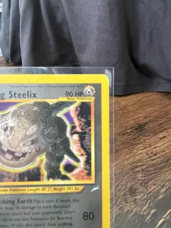 Pokemon Shining Steelix Neo Destiny Holo Secret Rare 112/105 90 HP Unlimited - Image 3