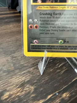 Pokemon Shining Steelix Neo Destiny Holo Secret Rare 112/105 90 HP Unlimited - Image 5