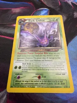 Dark Crobat 2/105 Neo Destiny Holo - Pokemon TCG - Image 3