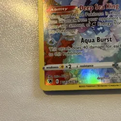Pokemon TCG Kingdra Astral Radiance Ultra Rare Stage 2 150HP TG03/TG30 2022 Holo - Image 2