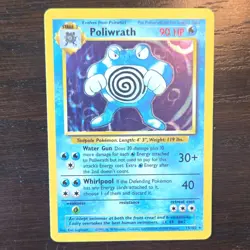 Pokemon Base Set Holo Lot Poliwrath Chansey Clefairy(BS2) Hitmonchan Gyarados - Image 2