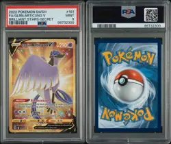 Pokemon Card - Galarian Articuno V - 181/172 - Brilliant Stars - 2022 - PSA 9 - Image 3