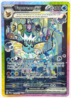 Pokemon Vaporeon ex 149/131 Special Illustration Rare Prismatic Evolutions - Image 1
