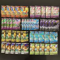 45*Lot Pokemon S.Chinese Gem Pack Vol.2 CBB2C Sylveon/Umbreon/Leafeon #6 HV19 - Image 1