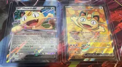 Pokemon TCG: Perfect Order - Meowth EX 062/88 + Meowth EX 107/088 Full Art Rare - Image 1