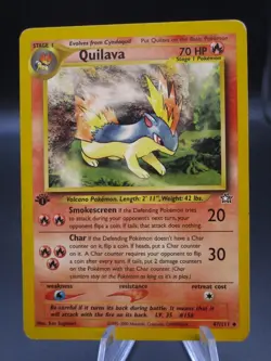 Pokemon - Quilava 47/111 Neo Genesis first edition - Image 1