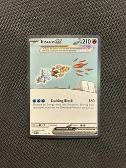 Pokemon TCG Eiscue ex 222/197! NM Condition! See Description! - Image 1