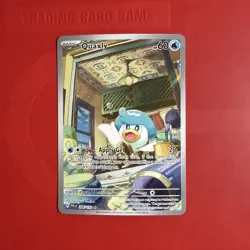 Quaxly - 206/193 Illustration Rare SV02: Paldea Evolved 2023 NM Pokemon TCG - Image 1