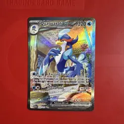 Quaquaval ex 260/193 Sv02: Paldea Evolved Holo POKEMON TCG SPECIAL ILLUSTRATION - Image 1
