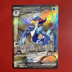 Quaquaval ex 260/193 Sv02: Paldea Evolved Holo POKEMON TCG SPECIAL ILLUSTRATION - Image 2