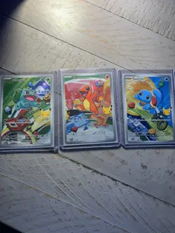 Pokemon TCG First Partner Illustration Collection Series 1 Kanto GEN 1 Set - Image 1